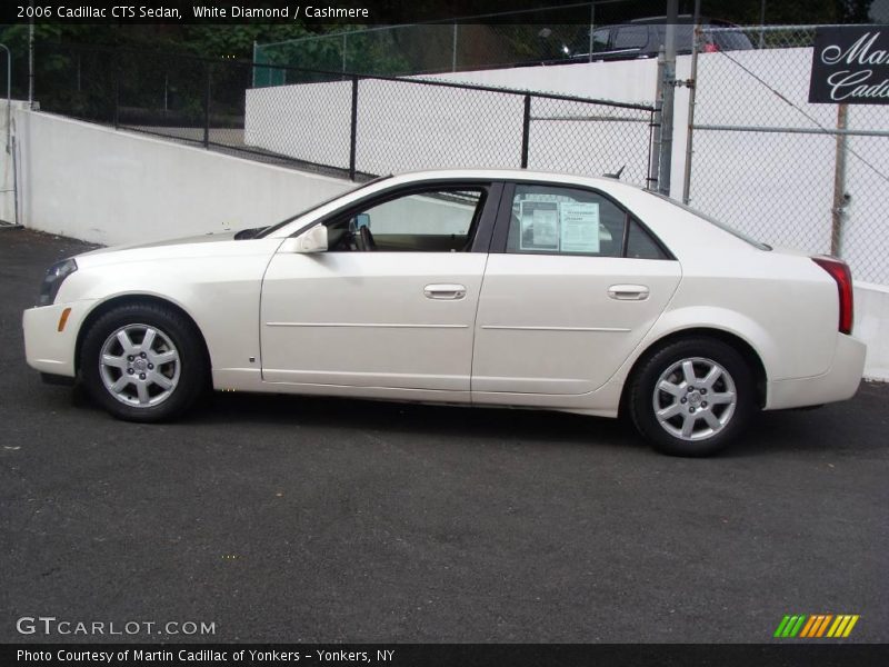 White Diamond / Cashmere 2006 Cadillac CTS Sedan