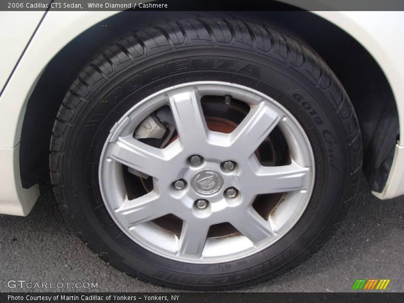 White Diamond / Cashmere 2006 Cadillac CTS Sedan