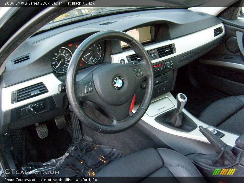 Jet Black / Black 2006 BMW 3 Series 330xi Sedan