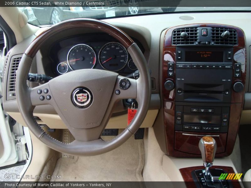 White Diamond / Cashmere 2006 Cadillac CTS Sedan