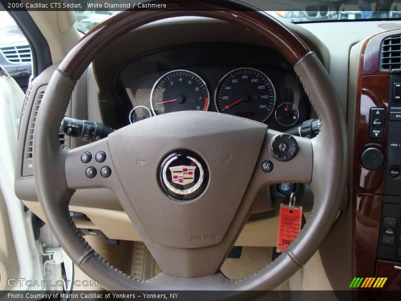 White Diamond / Cashmere 2006 Cadillac CTS Sedan