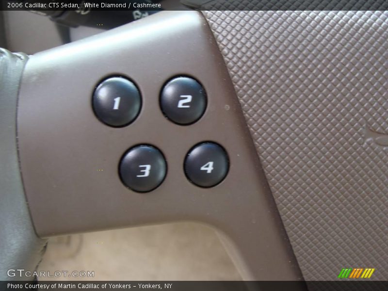 White Diamond / Cashmere 2006 Cadillac CTS Sedan