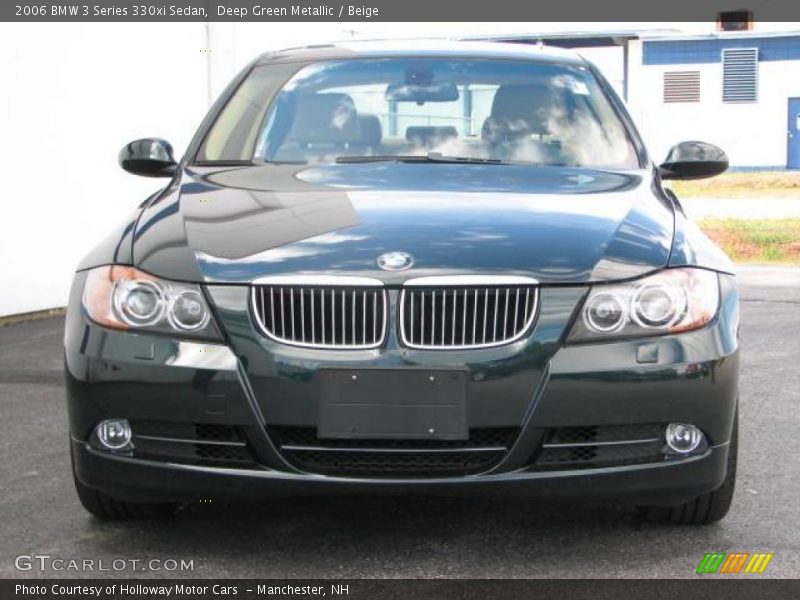Deep Green Metallic / Beige 2006 BMW 3 Series 330xi Sedan