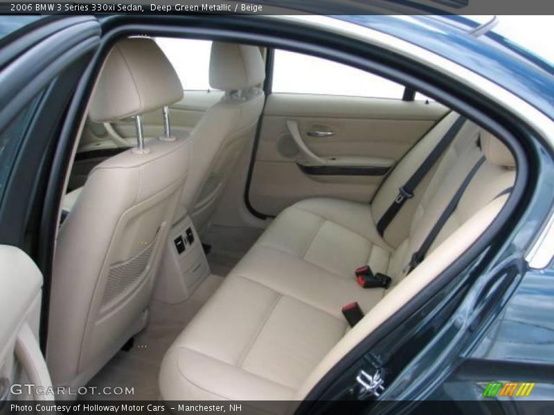 Deep Green Metallic / Beige 2006 BMW 3 Series 330xi Sedan
