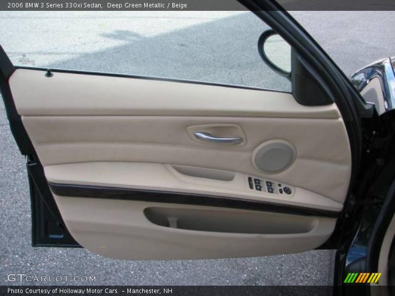 Deep Green Metallic / Beige 2006 BMW 3 Series 330xi Sedan