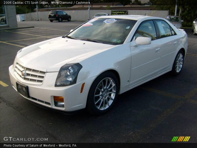 White Diamond / Cashmere 2006 Cadillac CTS Sport Sedan