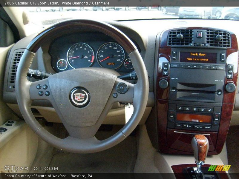 White Diamond / Cashmere 2006 Cadillac CTS Sport Sedan