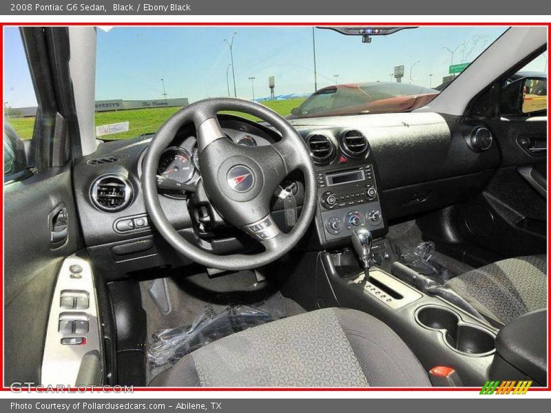 Black / Ebony Black 2008 Pontiac G6 Sedan