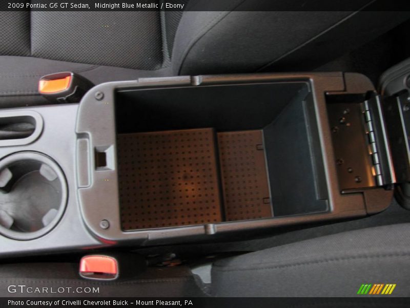 Midnight Blue Metallic / Ebony 2009 Pontiac G6 GT Sedan