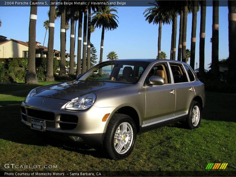 Jarama Beige Metallic / Havanna/Sand Beige 2004 Porsche Cayenne S