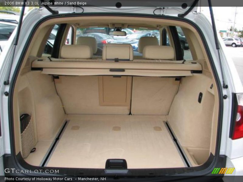 Alpine White / Sand Beige 2006 BMW X3 3.0i