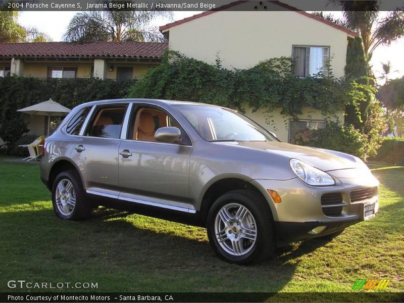 Jarama Beige Metallic / Havanna/Sand Beige 2004 Porsche Cayenne S