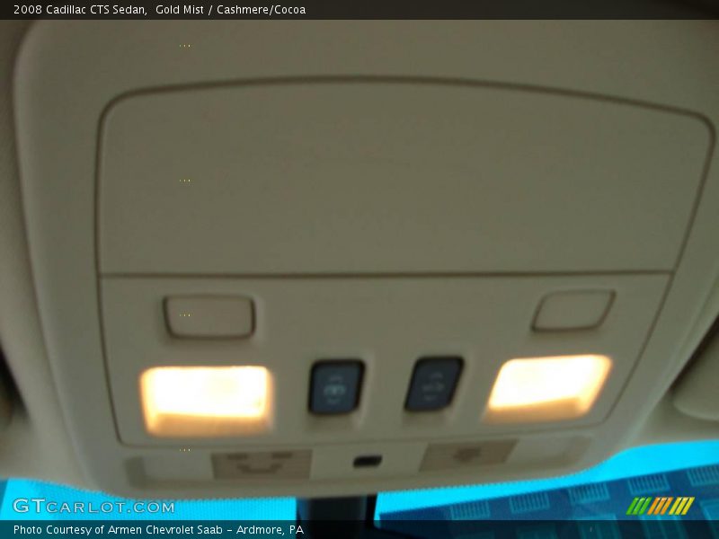 Gold Mist / Cashmere/Cocoa 2008 Cadillac CTS Sedan