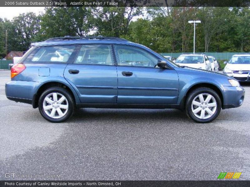 Atlantic Blue Pearl / Taupe 2006 Subaru Outback 2.5i Wagon