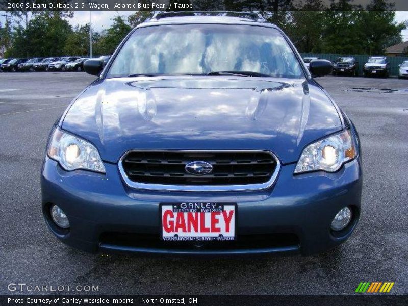Atlantic Blue Pearl / Taupe 2006 Subaru Outback 2.5i Wagon