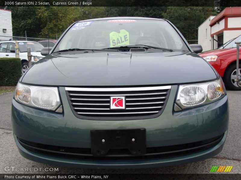 Cypress Green / Beige 2006 Saturn ION 2 Sedan