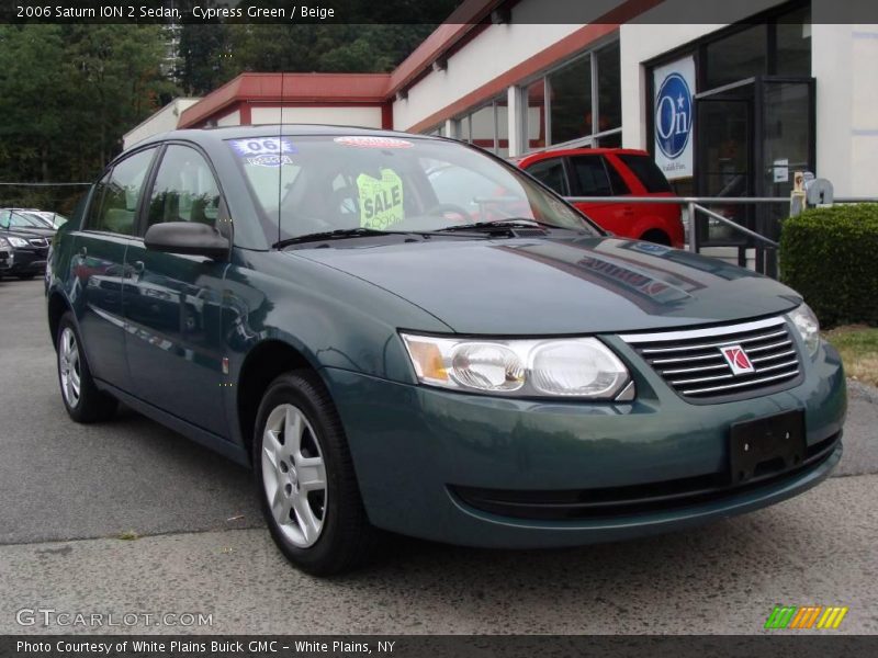 Cypress Green / Beige 2006 Saturn ION 2 Sedan