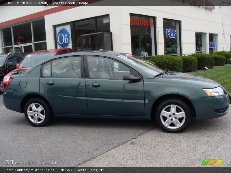 Cypress Green / Beige 2006 Saturn ION 2 Sedan