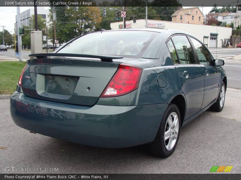 Cypress Green / Beige 2006 Saturn ION 2 Sedan