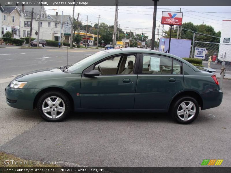 Cypress Green / Beige 2006 Saturn ION 2 Sedan