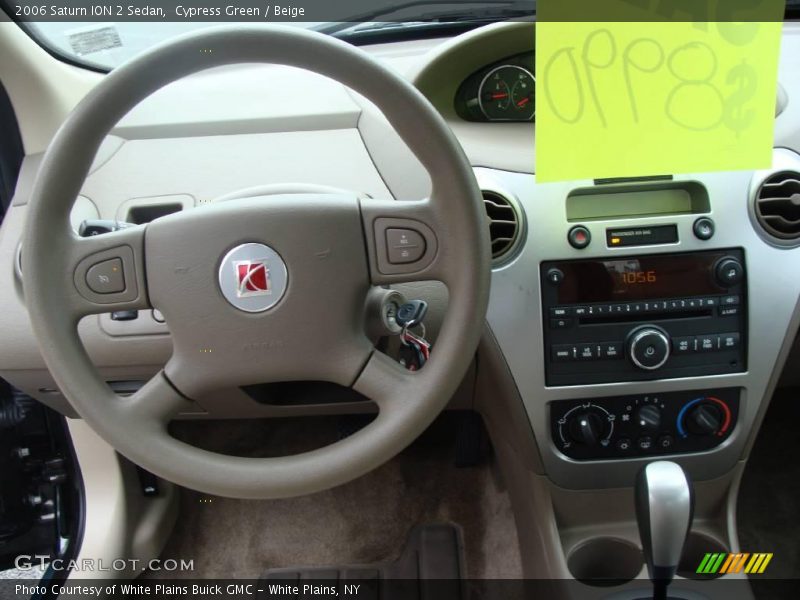 Cypress Green / Beige 2006 Saturn ION 2 Sedan