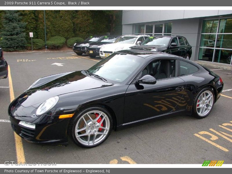 Black / Black 2009 Porsche 911 Carrera S Coupe