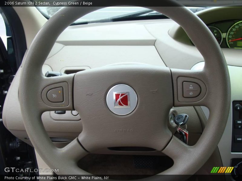 Cypress Green / Beige 2006 Saturn ION 2 Sedan