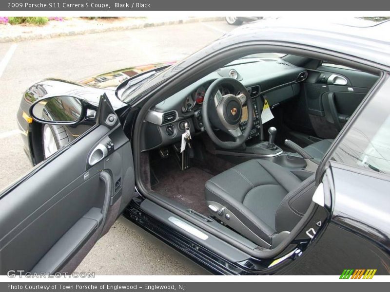 Black / Black 2009 Porsche 911 Carrera S Coupe