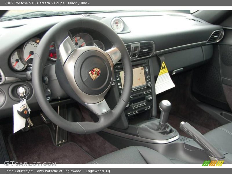 Black / Black 2009 Porsche 911 Carrera S Coupe