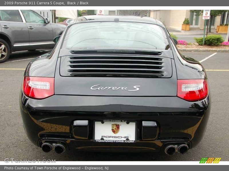 Black / Black 2009 Porsche 911 Carrera S Coupe