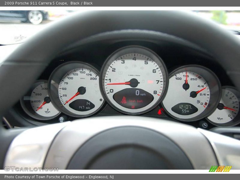 Black / Black 2009 Porsche 911 Carrera S Coupe
