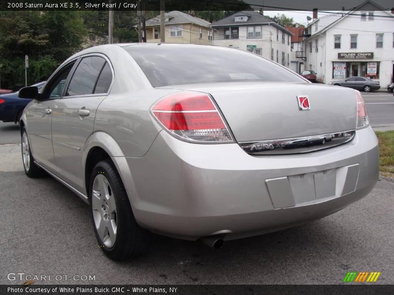 Silver Pearl / Gray 2008 Saturn Aura XE 3.5