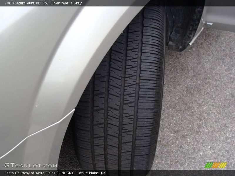 Silver Pearl / Gray 2008 Saturn Aura XE 3.5