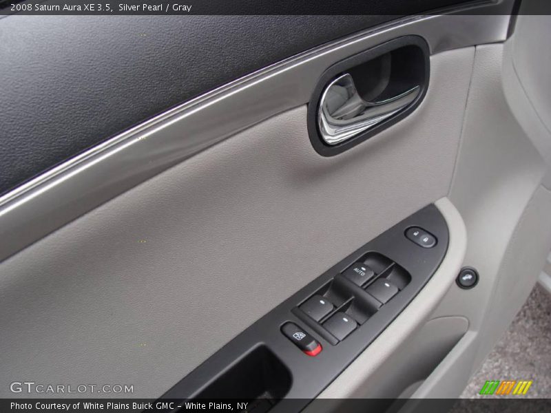 Silver Pearl / Gray 2008 Saturn Aura XE 3.5