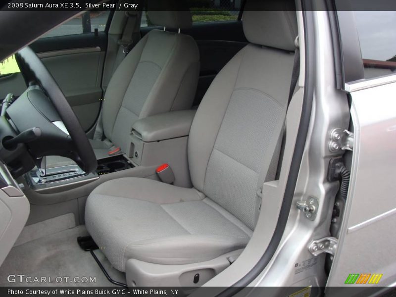 Silver Pearl / Gray 2008 Saturn Aura XE 3.5