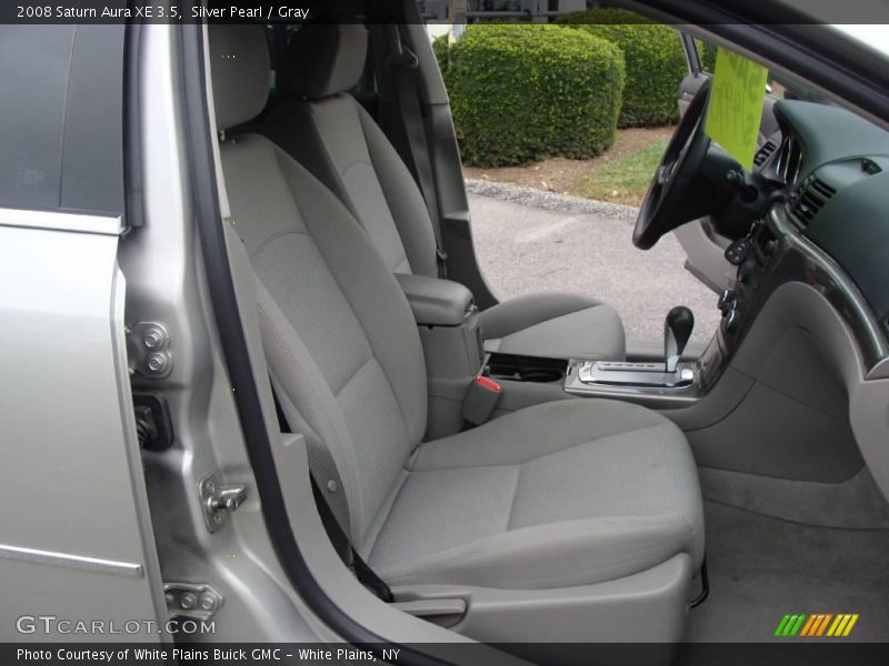 Silver Pearl / Gray 2008 Saturn Aura XE 3.5