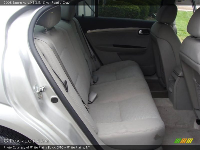 Silver Pearl / Gray 2008 Saturn Aura XE 3.5