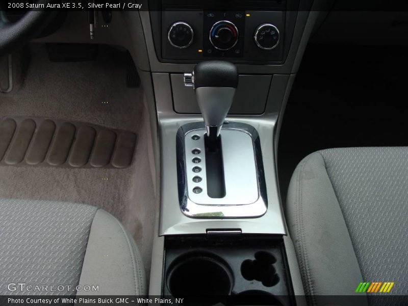Silver Pearl / Gray 2008 Saturn Aura XE 3.5