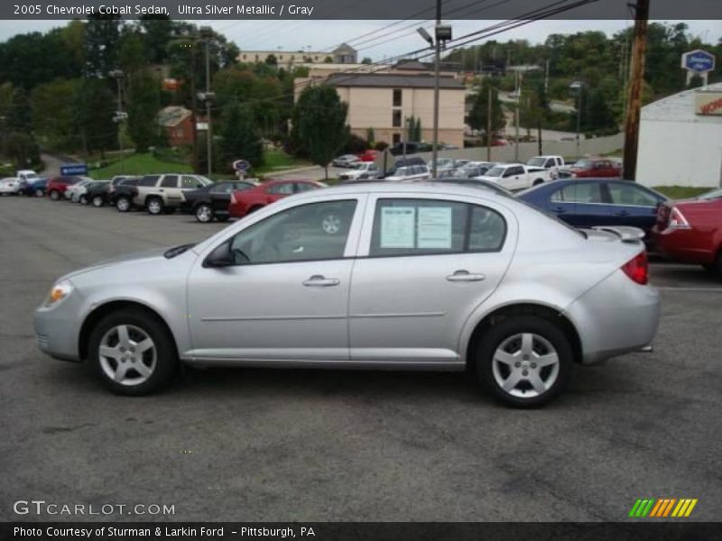 Ultra Silver Metallic / Gray 2005 Chevrolet Cobalt Sedan