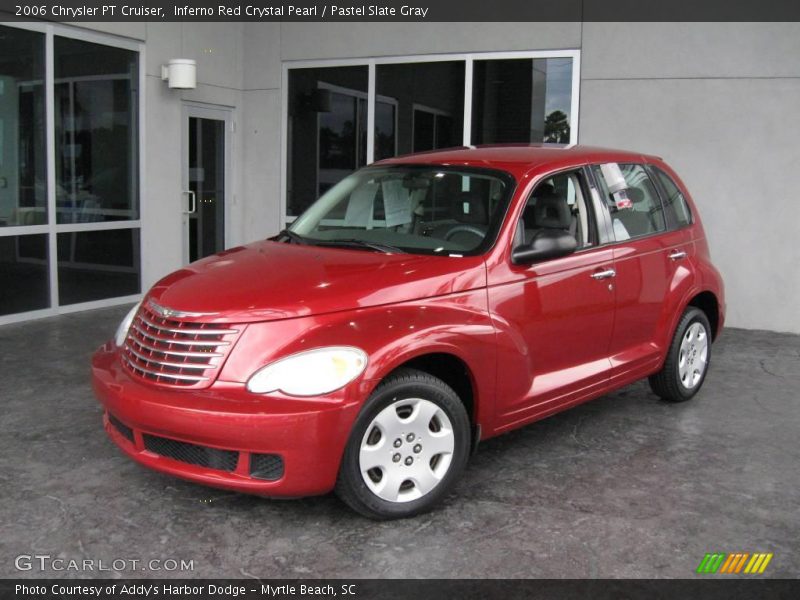 Inferno Red Crystal Pearl / Pastel Slate Gray 2006 Chrysler PT Cruiser