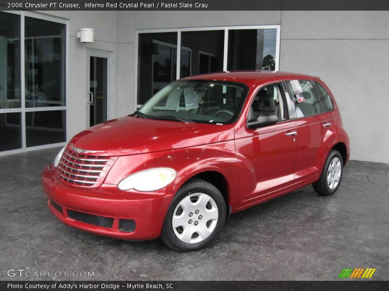 Inferno Red Crystal Pearl / Pastel Slate Gray 2006 Chrysler PT Cruiser