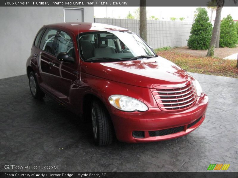 Inferno Red Crystal Pearl / Pastel Slate Gray 2006 Chrysler PT Cruiser