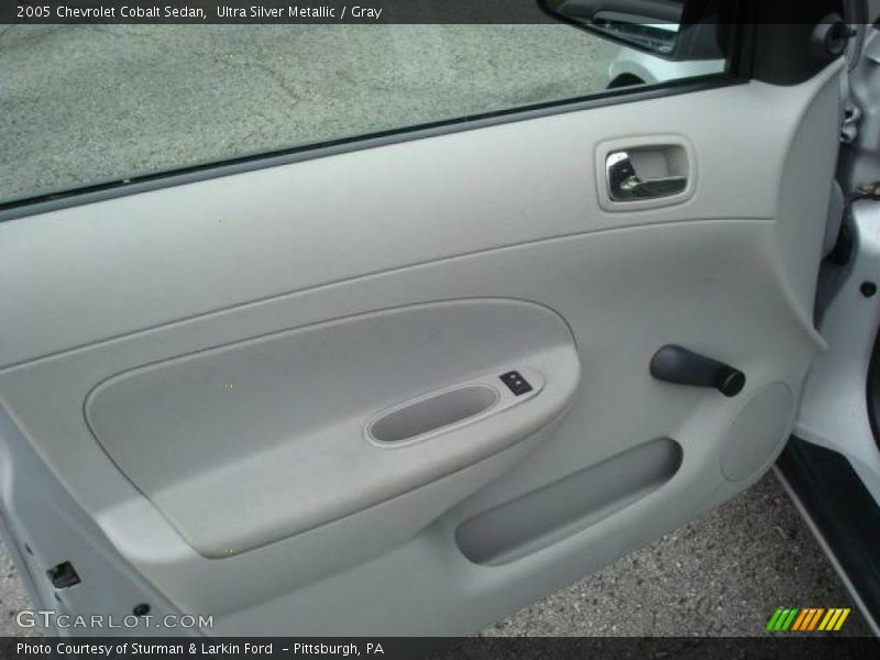Ultra Silver Metallic / Gray 2005 Chevrolet Cobalt Sedan