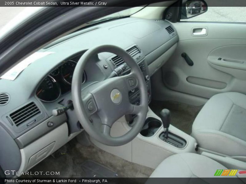 Ultra Silver Metallic / Gray 2005 Chevrolet Cobalt Sedan