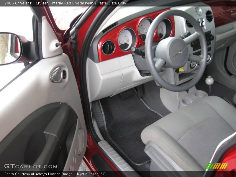 Inferno Red Crystal Pearl / Pastel Slate Gray 2006 Chrysler PT Cruiser