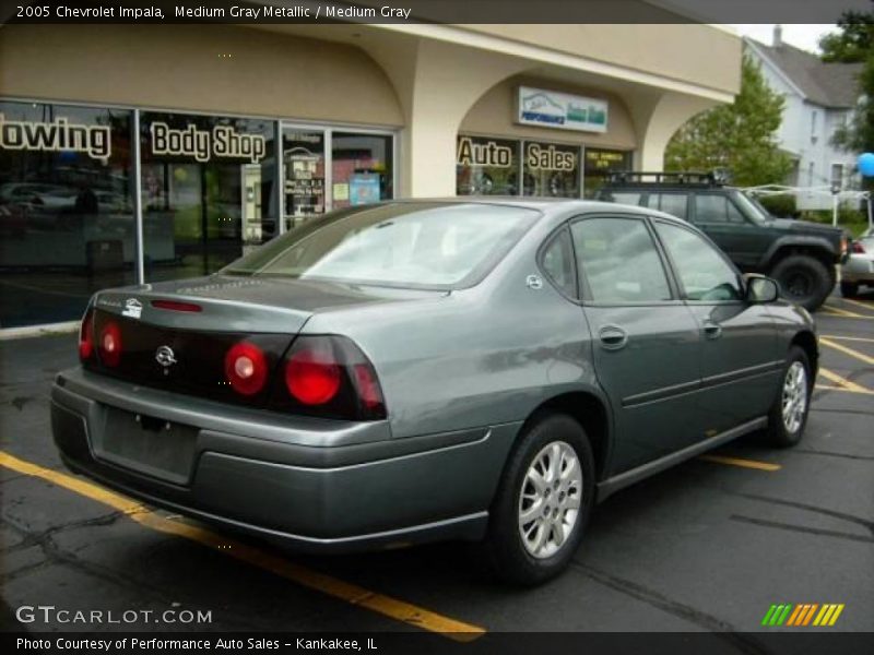 Medium Gray Metallic / Medium Gray 2005 Chevrolet Impala