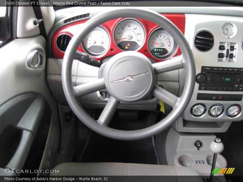 Inferno Red Crystal Pearl / Pastel Slate Gray 2006 Chrysler PT Cruiser