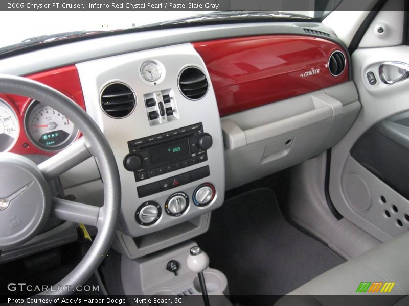 Inferno Red Crystal Pearl / Pastel Slate Gray 2006 Chrysler PT Cruiser