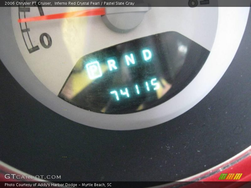 Inferno Red Crystal Pearl / Pastel Slate Gray 2006 Chrysler PT Cruiser