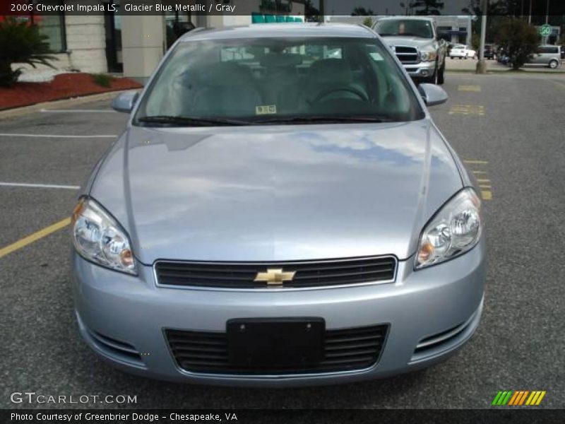 Glacier Blue Metallic / Gray 2006 Chevrolet Impala LS